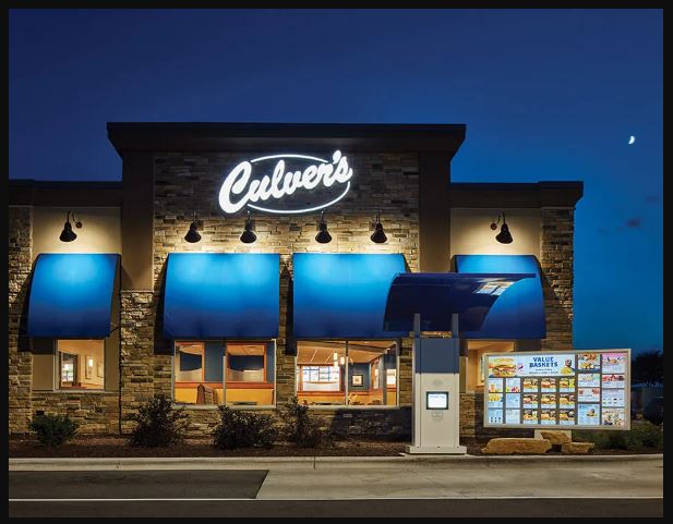 Culver's Hots Menu