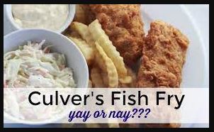 Culvers Fish Menu