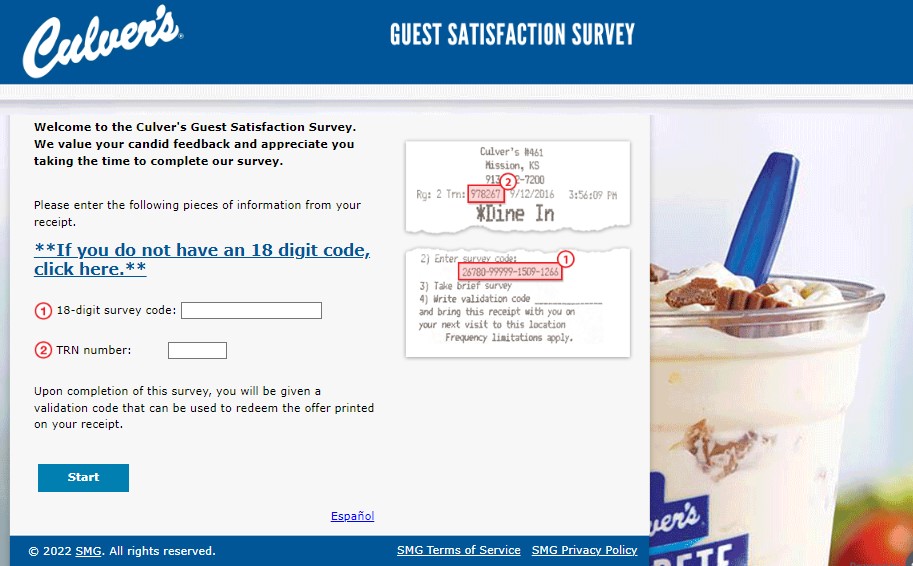 culvers survey