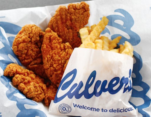 Culver's Chicken Menu